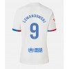 Barcelona Robert Lewandowski #9 Bortedrakt Kvinner 2023-24 Kortermet